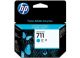 Cartucho tinta HP 711 cian 29ml